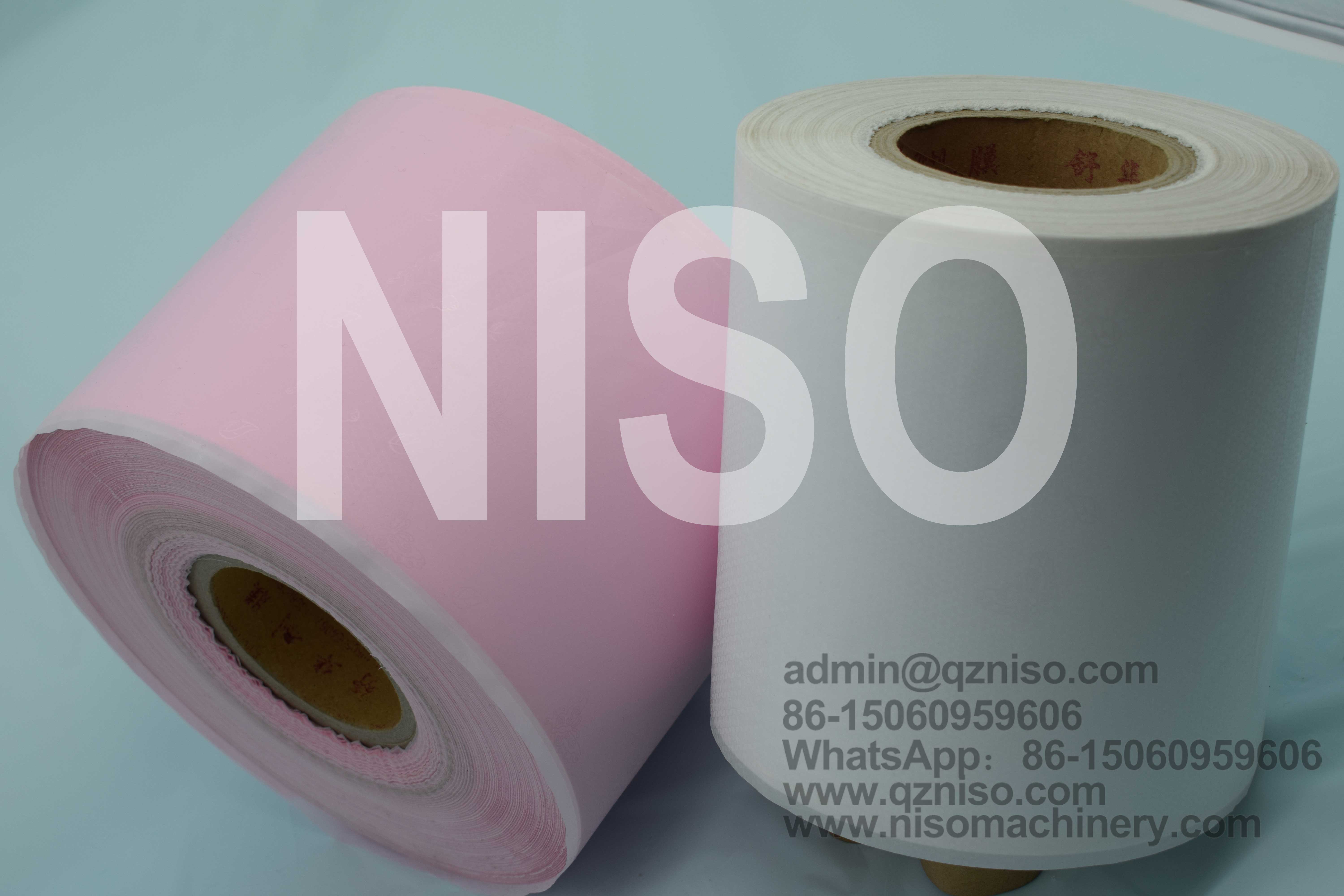 China Manufacturers Breathable Pe Film Back Sheet For Sanitary Napkin
